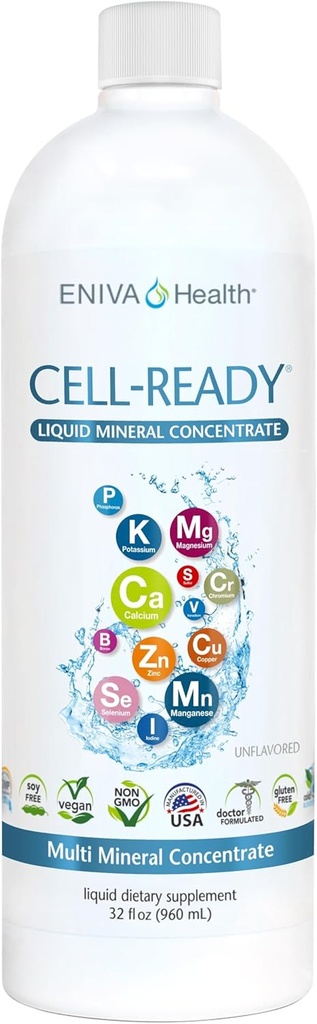 Υγρό ιοντικό Multi Mineral Supplement (32oz) Doctor Formulated. Μηδέν Ζάχαρη. Ο Κέτο Φιλικός. Από την Eniva Health.