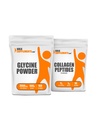 BulkSupplements Glycine 500g + Collagen Peptides 1 kg Sche