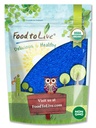 Yiyecek to Live Organic Blue Spirulina Toz, 2 Ounces – Non-GMO, Pure Raw Blue-Green Algae Extract, Vegan, Non-Irradiated, Great for Juices, Smoothies, Shakes, Drinks, and Food Coloring