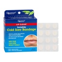 Quantum Health Lip Clear Invisible Cold Sore Patches for Lips Help Soothe Shield & Hide Cold Soures - Βοηθά στην πρόληψη της μόλυνσης - Πυρετός blister  Banges for Women & Men - 12 Count