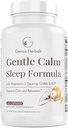 Calm Sleep Formula Formula Magnezyum, L-Theanine, Melatonin, GABA, 5-Htp | Sleep Aid | Non-GMO - 60 Capsules