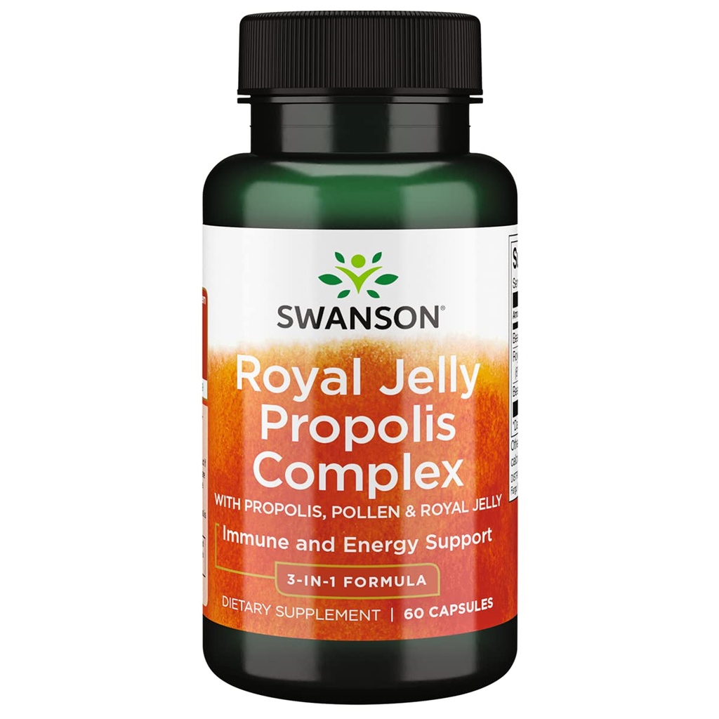 Swanson Ultra Royal Jelly Propolis Complex 60 Capsules