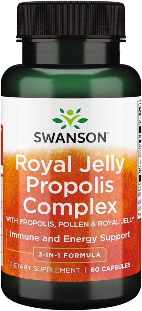 Swanson Ultra Royal Jelly Propolis Kompleksi 60 Capsules