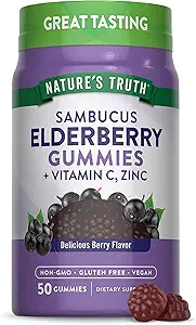 Αλήθεια της φύσης Black Elderberry Gummies 