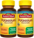 Nature Made P properties Gluconate 550 mg, Diyetsel Supplement for Heart Health Support, 100 Tablet, 100 Day Supply (Pack of 2)