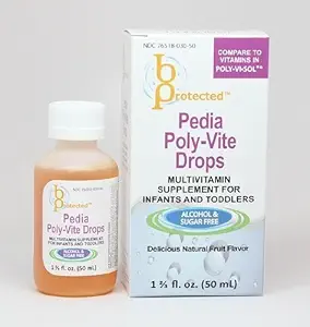 3 paket Pedia Poly-Vite Drops 50 mL