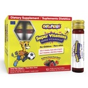 GirafKids Super Vitamins for Kids Ages 4+ | 10 Immune Support & Energy | 12 Vitamins | Tasty Forest Fruit Flavor | Enriched with Royal Jelly & Propolis