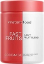 Codeage Instantfood Fast Fruits, Πάνω από 15 Φρούτα Σκόνες Ισοδύναμο All-in-One, Vegan Daily Whole Food Vitamins - μούρα, Αντιοξειδωτικά Πολυφαινόλες & Bioflavonoid Multivitamin, Μη ΓΤΟ, 90 Κάψουλες