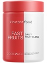Codeage Instantfood Fast Fruits, Over 15 Fruits Tozs Equivalent All-in-One, Vegan Daily Whole Food Vitamins -189, Antioksit Poliols & Bioflavono Multivitamin, Non-GMO, 90 Capsules