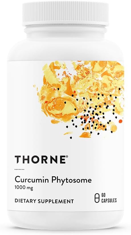 THORNE - Curcumin Phytosome 1000 mg (Meriva) - Klinik olarak Studied, Yüksek Aborpsiyon - Ortaklarda Sağlıklı Inflammatory Yanıt, Kass, GI Tract, Liver, Brain & Nerves* - 30 Hizmet