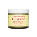 Basic Brands L-Lysine Lip Ointment with Camphor, Menthol, Vitamin A & E, 0.875 ozment