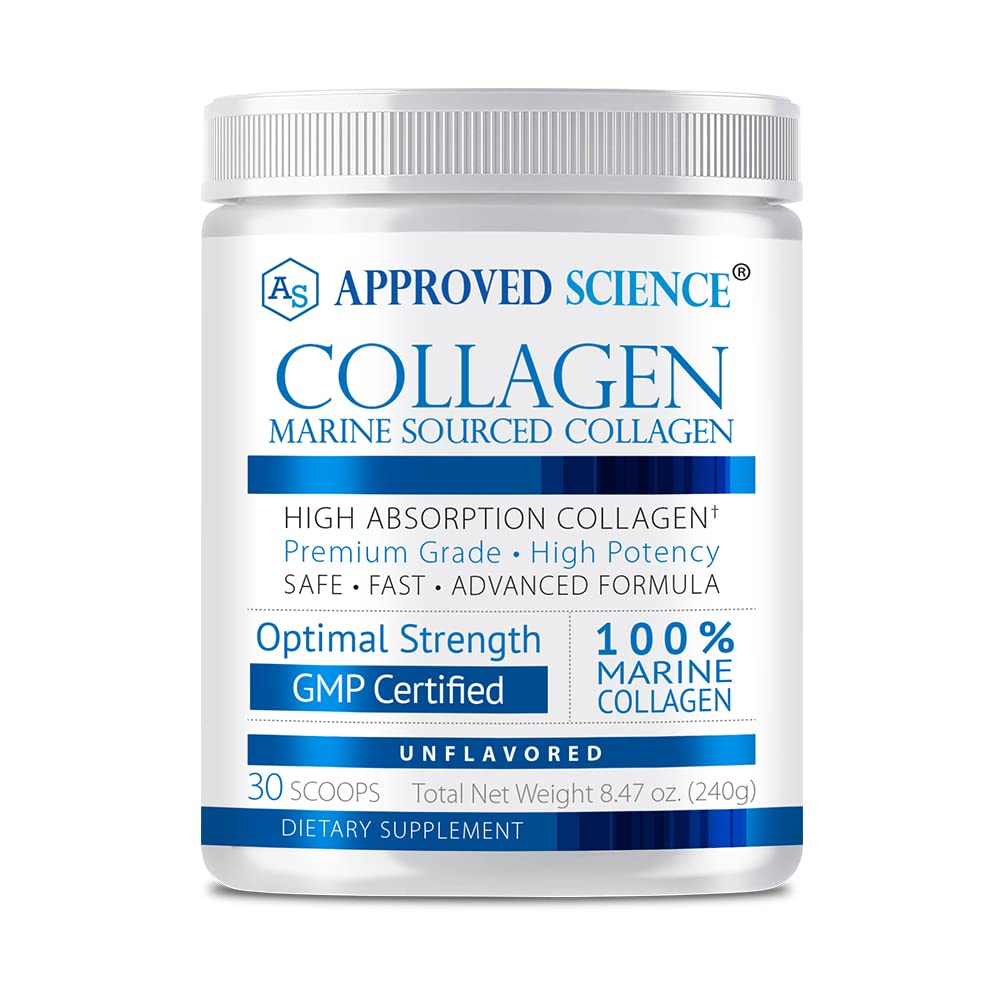 Onaylanmış Bilim Collagen Toz - Cilt ve Saç- 30 Scoops - Bir Ay Supply