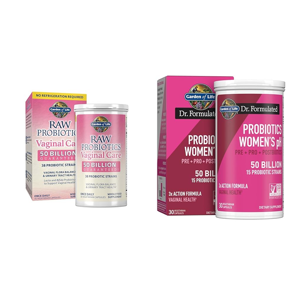 Life Probiyotiks for Women's Health - Vaginal Care 50 Milyar CFU ve Digestive & Immune Support with 50 Milyar CFU - 30 Day Supply