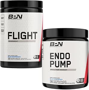 BARE PERFORMANCE NUTRITION BPN Flight Pre Workout & Endo Pump Advancedr Sche