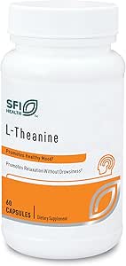 Klaire Laboratuvarları L-Theanine - 100 mg Suntheanine'i Rahatlamayı Teşvik Etmek (60 Capsules)