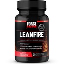 Force Factor LeanFire Pre Processing Energy Pills with Green Tea Extract and Caffeine to Increase Energy, Build Lean Myster, Black, 30 Count (Pack of 1), Package May Vary