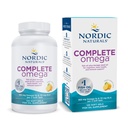 İskandinav Naturals Tamam Omega, Lemon Flavor - 120 Soft Gels - 565 mg Omega-3 - EPA & DHA eklendi GLA - Sağlıklı Skin, Cognition, Pozitif Mood - Non-GMO - 60 Hizmetler