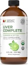 Liver Complete 8oz - Organik Sıvı Liver Cleanse & Detox Supplement for High Enzymes, Fatty Liver, & Liver Support