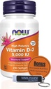 Dünya Beslenmesi Şimdi Vitamin D3 5000 İ Softgels - Yapısal Destek D 240 Kont Vitamini, Organik & Anahtar Zinciri Yüksek Potency Formula