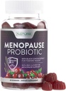 Kadınlar için Menopause Supplements - Menopause Probiyotik Gummy - Women's Menopause Relief for Hot Flashes, Night Sweats & Mood Swings with Black Cohosh & Cranberry - Non-GMO, Vegan - 60 Gummies