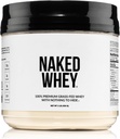 NAKED Whey 1Lb - Sadece 1 Malzemeler, Grass Fed Whey Protein Toz, Undenatured, No Gmos, No Soy, Gluten Free, Stimulate Büyüme, Geliştirilmiş Kurtarma - 15 Hizmet