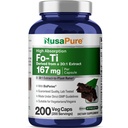 NusaPure Fo-Ti 30:1 Extract, 167 mg Ισοδύναμο με 5000mg ανά Veg Caps, 200 Count, Non-GMO, Vegan, Bioperine
