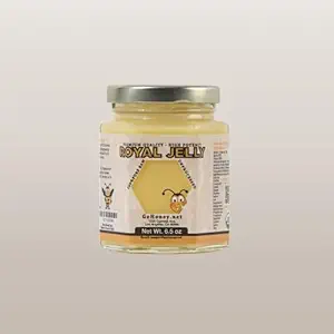 Royal Jelly Organic – Unfiltered Raw Royal Jelly Energy Supplement for Men and Women – Immune Support Supplement with Retinol, Vitamin B, Biotin, Niacin, – 2x2.2 Lbs, Plastic Jar