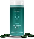 Iwi Life Eye Omega-3, 30 Softgels (30 hizmet), Vegan Plant-Based Algae Omega 3 ile EPA + DHA, Sağlıklı Göz ve Vizyon Destek Diyet Tamam, Krill & Fish Oil Alternative, No Fishy Aftertaste