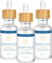 MAYU Concentrated Ionic Trace Mineral Drops - Rich Concentrate Electrolytes: Magnesium Chloride Sodium Supplements - Essential Blend Drop for Immune Support - Nutrient-Packed Alkaline Water - 3 Pack