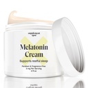 Canatonin Cream for Restful Sleep – Melatonin Sleep Supplement Biyolojik Vücut Saati – Paraben, Fragrance-Free to Reduce Fine Lines & Wrinkles – Natural Sleep Cream (4 oz)