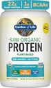 Life Organic Vegan protein Toz, Plantive & BCAAs, Organik Protein Toz Probiyotiks & Enzymes, Non-GMO, Gluten-Free Lactose Free 1.2 LBB