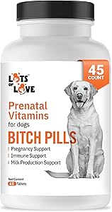Bitch Pills - Hamile Köpek Prenatal Vitaminler - 45 Tablet