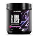 NutraBio Intra Blast Bcaa Tozlu Asit Supplement, Electrolyte & Hydration Blend, Intra, Pre Workout & Muscle Recovery, 20g Eaas Acids Toz, 5g Glutamine- Grape Berry Crush, 30 Hizmet