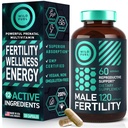 Erkekler Prenatal Vitaminleri için Ferttitude Supplements - Maca Root, Ashwagandha, çinko, Plus Naturals - O Erkekler için Kavram Vitaminleri ve Erkek Fertility Support Supplements - 2 Ay için 120 Caps