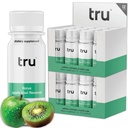 Tru Focus Shot, Apple Kiwi Flavored Extra Strength Energy Shots - Zero Sugar Nootropic Drink συν Adaptogens, Choline, και Yerba Mate - Φυσική καφεΐνη, GF, Keto, Vegan Supplement, 2oz (Pack of 24)