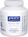 Pure Encapsulations Nutrient 950 Without Copper & Iron | Hipoallergenic Multi-Vitamin/Mineral Formula for Optimal Health | 180 Capsules