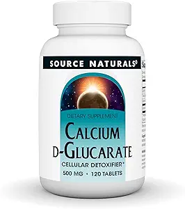 Source Naturals - Calcium D-Glucarate, 500 mg