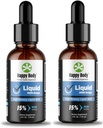 HAPY BODY Liquid MSM Drops The Highest MSM Content in a Liquid MSM Συμπληρωματικό. Ιδανικό για Στοματικές & Topical Εφαρμογές - 1 x 4 fl. oz Μπουκάλι (2 Συσκευασία)