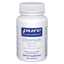 Pure Encapsulations Chromium (Picolinate) 500 mcg - For Lipid & Carbohidrat Metabolism* - Mineral Tamam - Superior Abxia Chromium Supplement - Vegan & Gluten Free - 180 Capsules