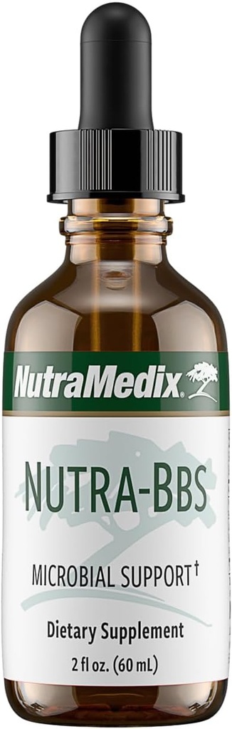 Nutramedix Nutra BBS - Sıvı Herbal Supplement for Digestive & Immune Support - Elecampane Root & BlackBerry Gut Health için alıntı yapar - Immunity ATM Supplement (60mL)