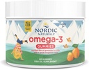 Nordic Naturals Nordic Omega-3 Gummies, Tangerine - 60 Gummies - 82 mg Total Omega-3s with EPA & DHA - Non-GMO - 30 Hizmet