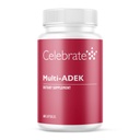 Γιορτάστε Βιταμίνες Multi ADEK, Iron Free – Καθημερινή Βαριατρική Πολυβιταμίνη, Υψηλό Επίπεδο Βιταμινών A, D, E, K & B12 για τους ασθενείς με χειρουργική επέμβαση Duodenal Switch (60 κάψουλες)