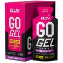 BARE PERFORMANCE NUTRITION, BPN Go Gel Endurance, 24g of Carbohidrats & 100 Calories per Pack, Vegan + Gluten Free Run Gel, 10 Single-Serving Packs, karma Berry