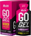 BARE PERFORMANCE NUTRITION, BPN Go Gel Endurance, 24g of Carbohidrats & 100 Calories per Pack, Vegan + Gluten Free Run Gel, 10 Single-Serving Packs, karma Berry