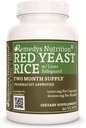 Remedy'nin beslenmesi Red Yeast Rice with Liver Safeguard (Herbal Proprietary Mix) | 1.000 mg, 60 Vegan Capsules Herbal Diyetsel Supplement