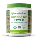 Amazing Grass Greens Trio: Buğdaygrasss, Alfalfa, & Barley Grass, Zengin klorophyll Kaynağı, 30 Hizmetler
