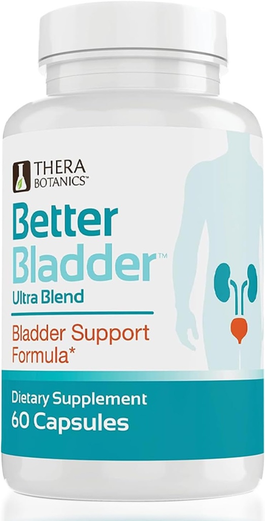 Kadınlar ve Erkekler için Daha İyi Suçlama Ultra Kontrol Tamamı – Bladder Support Supplement Urinary Leaks, Frekans ve Urgency - 60 (1 Kont Şişe)