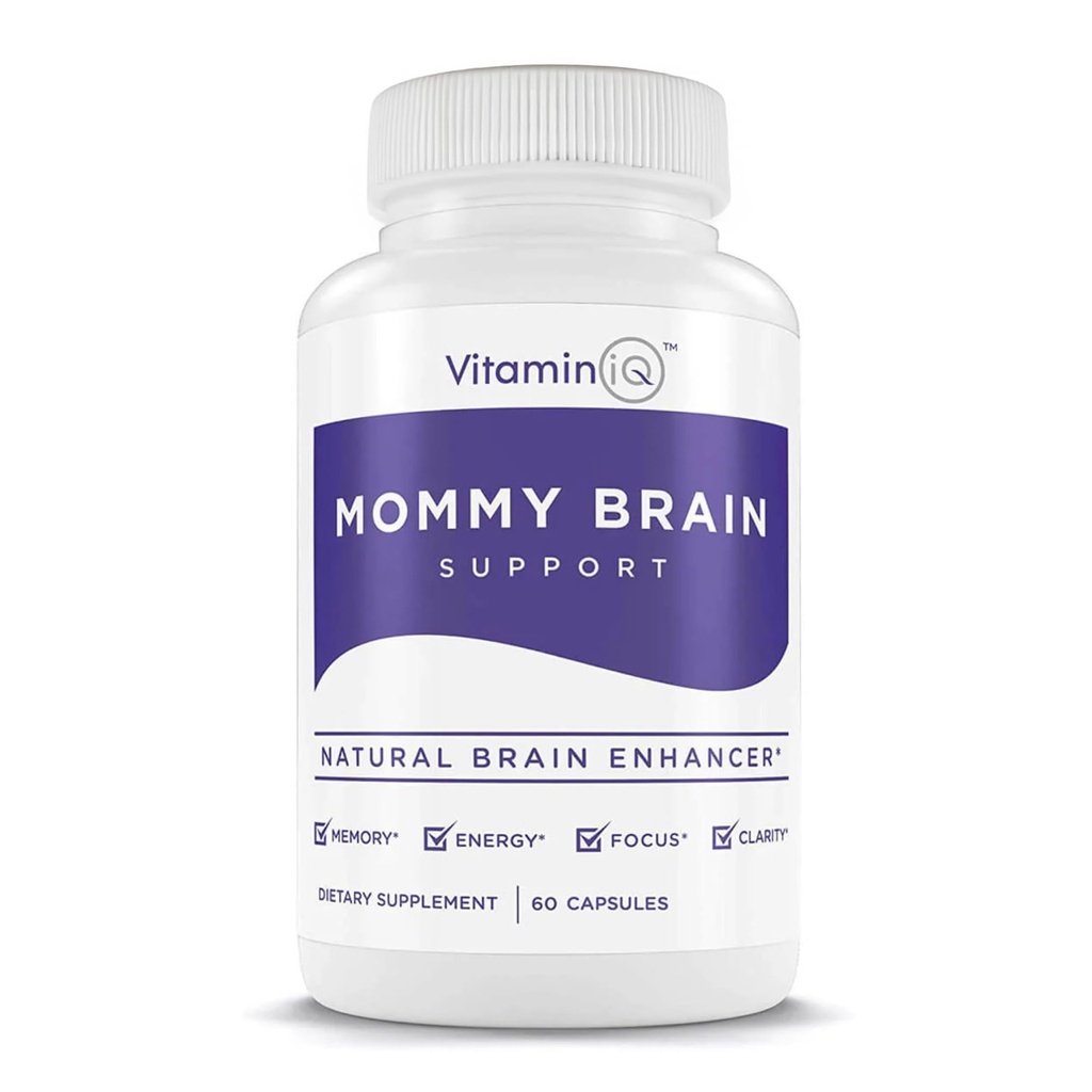 Anne Beyin Postnatal Supplement (60 Capsules) for Cognitive Health, Mood, Energy with GPC and CDP Choline, Phosphatidylserine, Omega-3 DHA