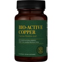 Global Healing Bio-Active Copper Supplement Cu1 - Cuprous Nicotinic Acid, Immune System & Red Blood Cell - Niacin Vitamin B3 Chelated Copper - 30 Capsules