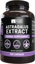 Pure Original Materialss Astragalus (365 Capsules) Magnezyum Or Rice Fillers, Always Pure, Lab TY